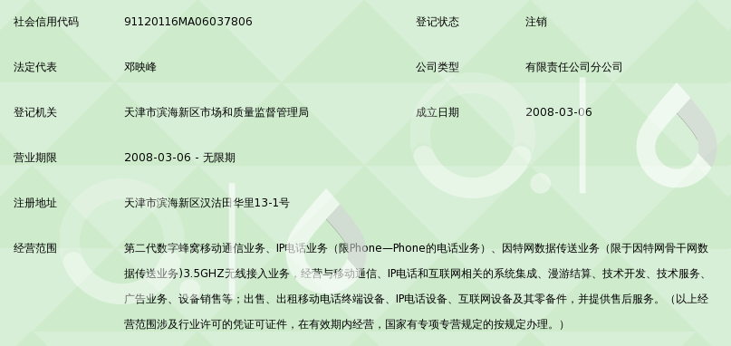 中国移动通信集团天津滨海新区汉沽大田营业厅 移动通信设备销售的服务典范